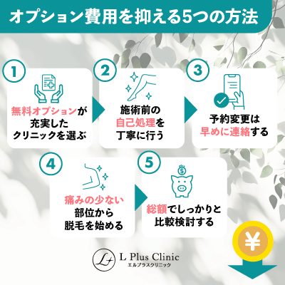 オプション費用を抑える5つの実践的な方法