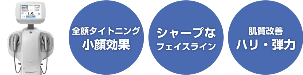 ウルトラフォーマー3を男性におすすめするポイント3つ