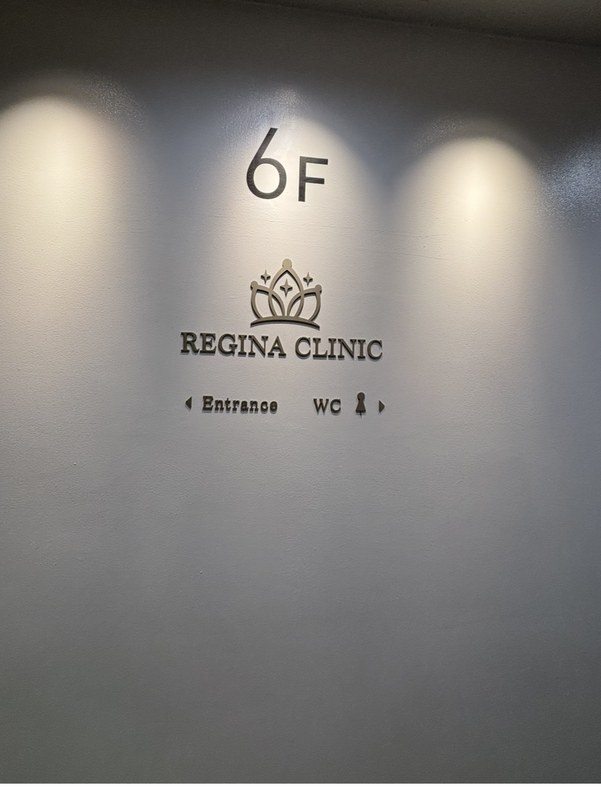 レジーナクリニック 通院証拠