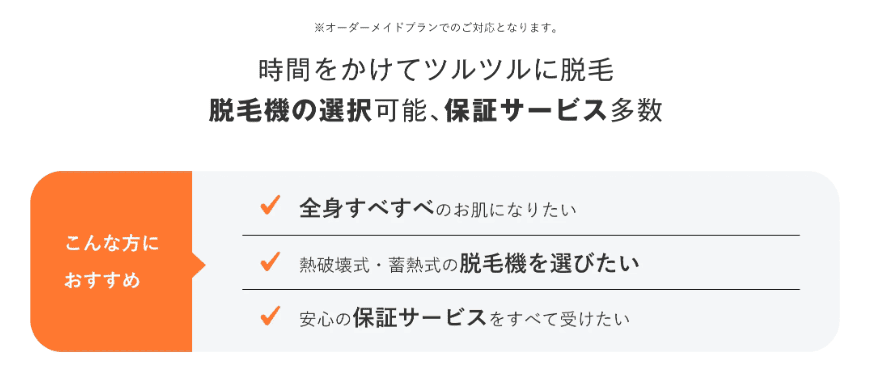 レジーナクリニック_オーダーメイドプラン